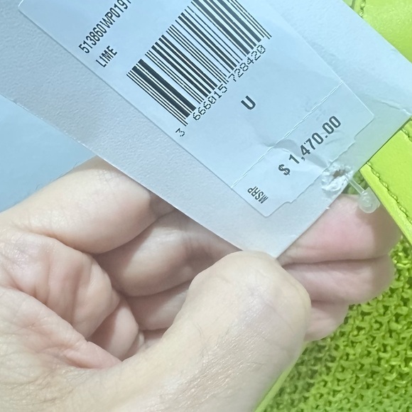 Lime Green Designer Bag - Picture 5 of 7